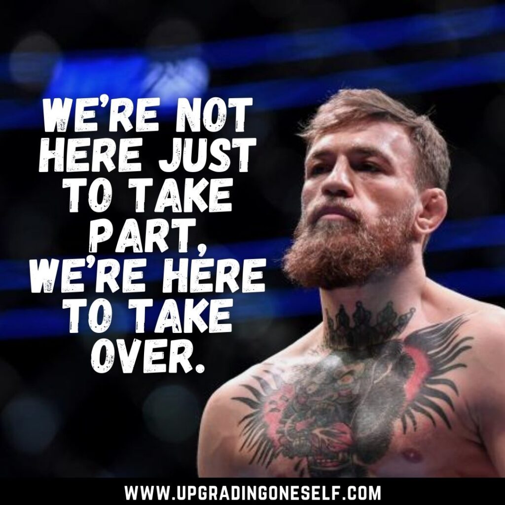 Top Inspiring Quotes From Conor Mcgregor For Warrior Mindset