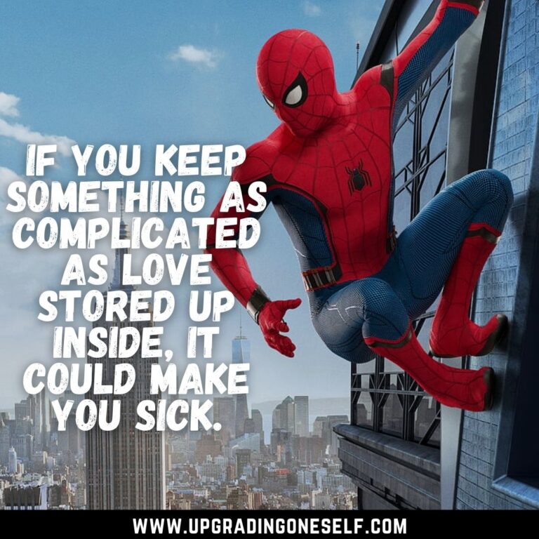 Top Quotes From Spiderman With Power Backed Motivation