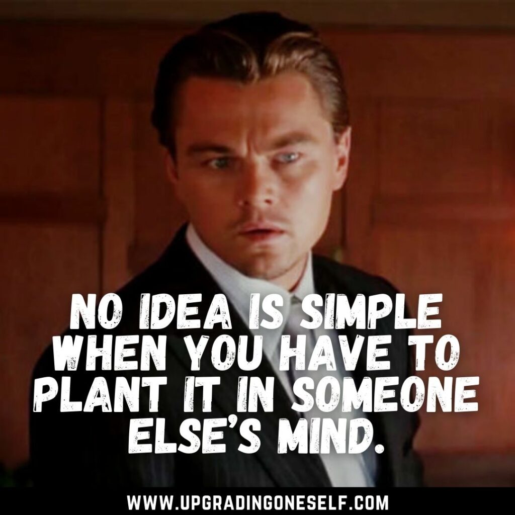 Top 15 Mind Blowing Quotes From The Inception Movie For Motivation