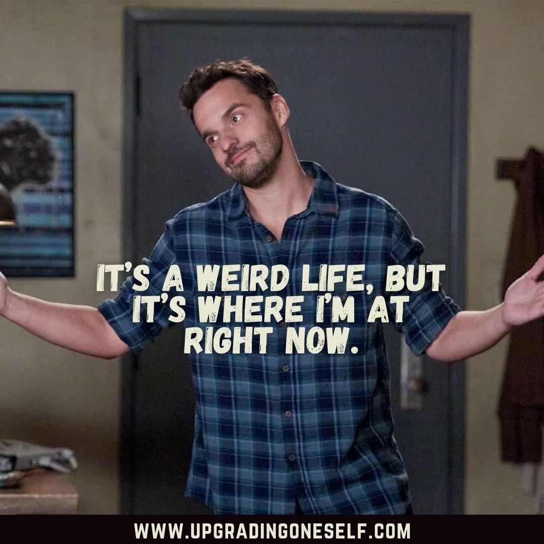 Nick Miller quotes - Upgrading Oneself