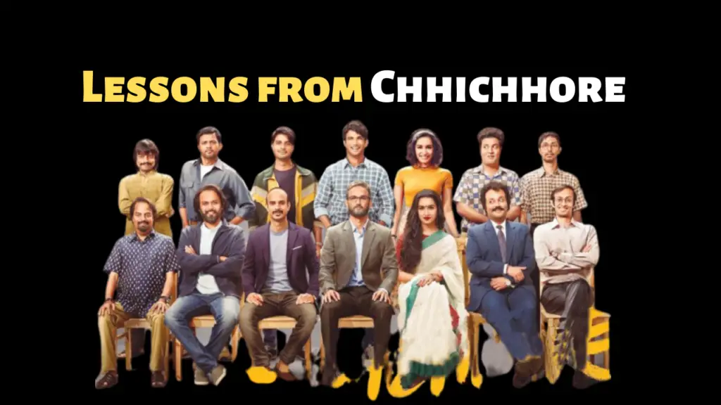 Lessons from Chhichhore