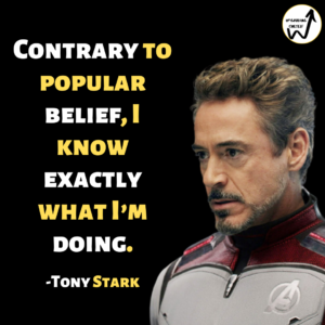 tony stark quotes