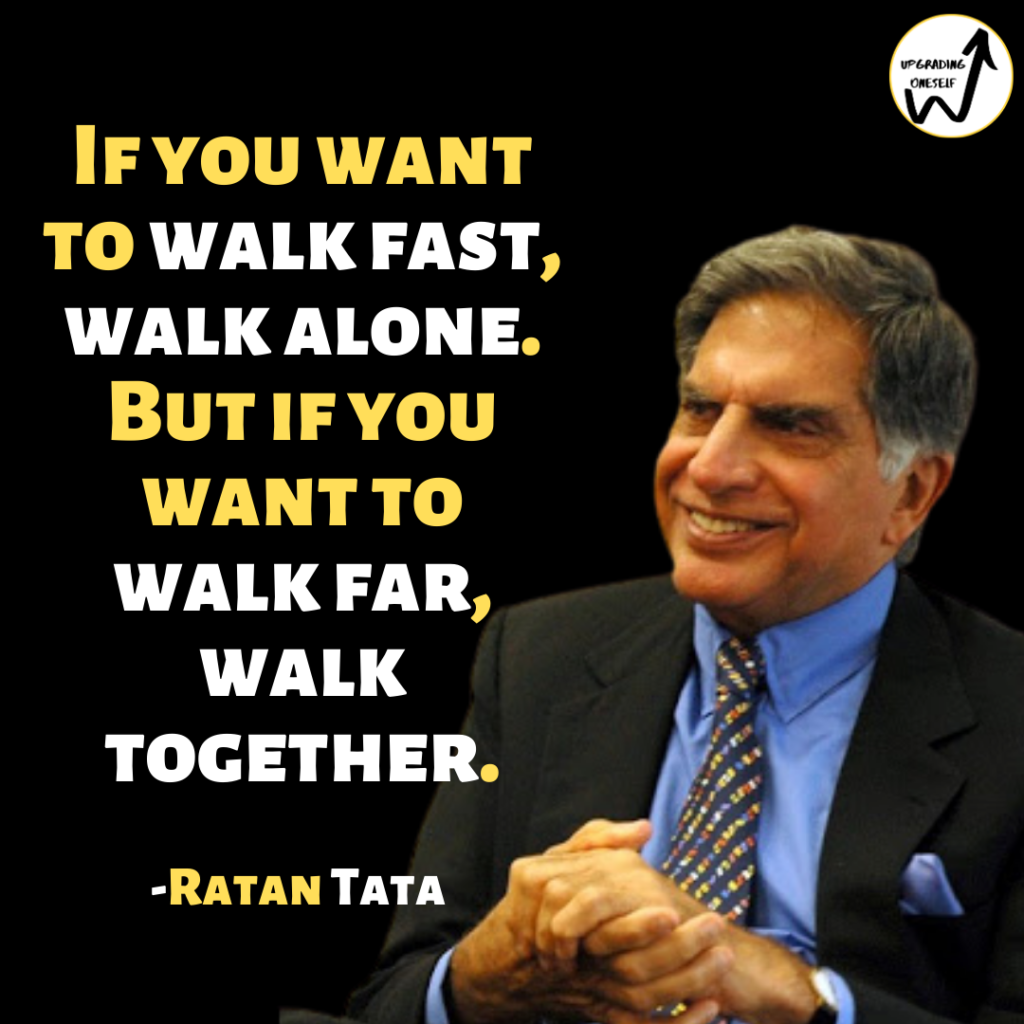 Top 10 Best Inspirational Quotes By Ratan Tata - Upgrading Oneself