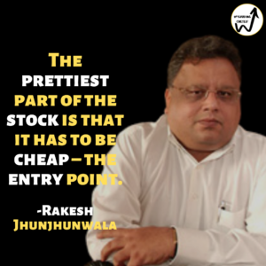 Rakesh Jhunjhunwala inspiring lines