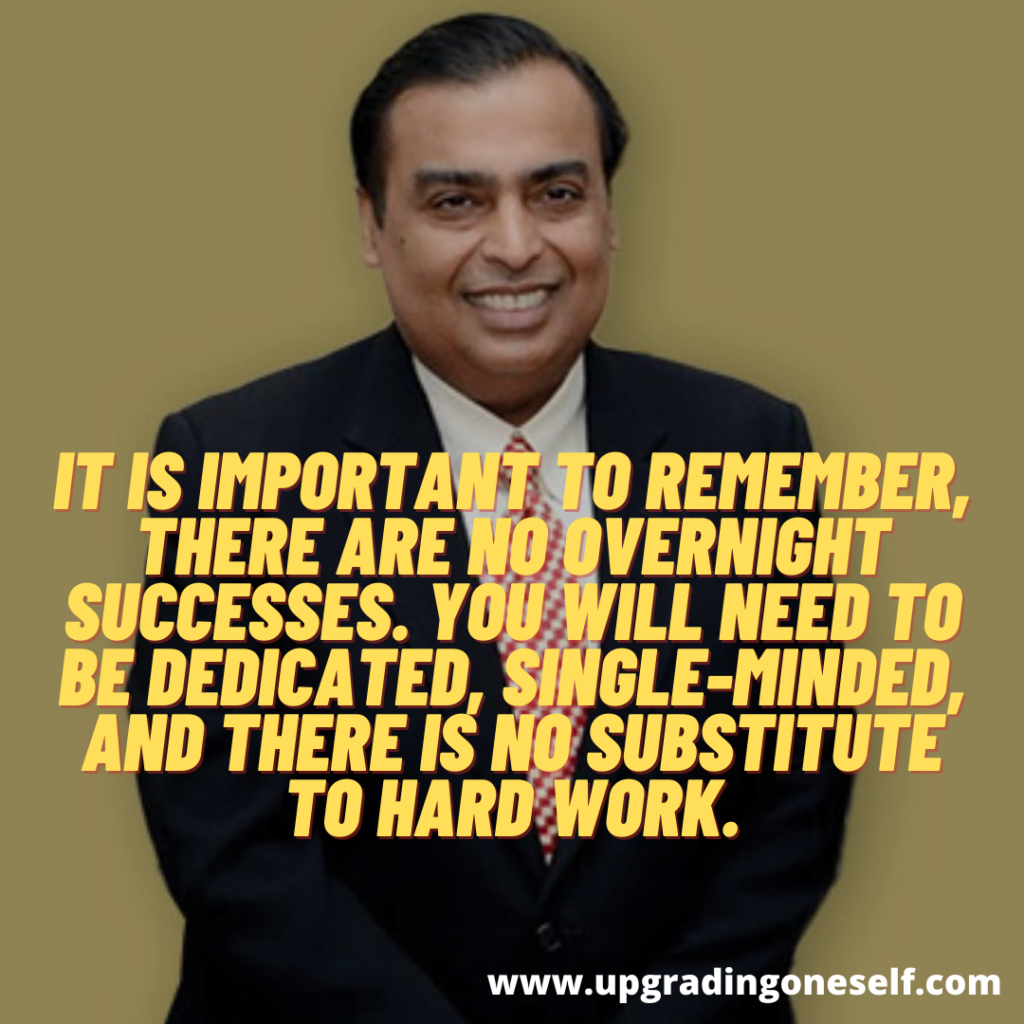 Top 12 Quotes From The Business Tycoon Of India- Mukesh Ambani