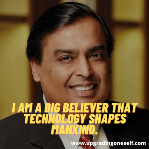 mukesh ambani thoughts