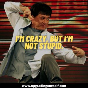 quotes from Jackie chan