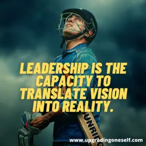 ms dhoni quotes on leadership