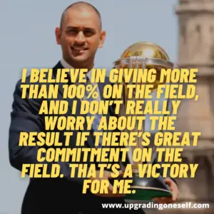 ms dhoni wallpaper of quotes