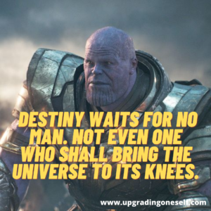 thanos words