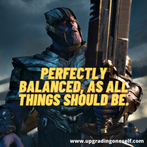 thanos quotes