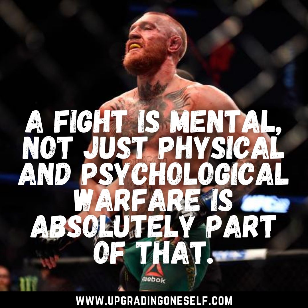 Top 17 Inspiring Quotes From Conor McGregor For Warrior Mindset