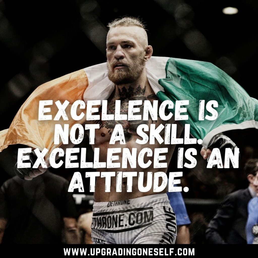 Top 17 Inspiring Quotes From Conor McGregor For Warrior Mindset