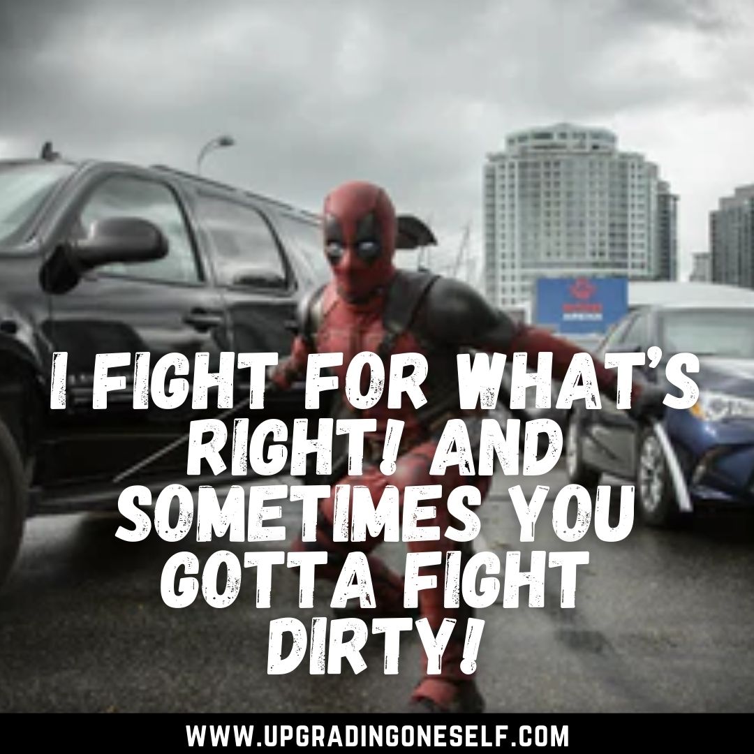 Top 10 Hilarious Quotes From Deadpool - Upgrading Oneself