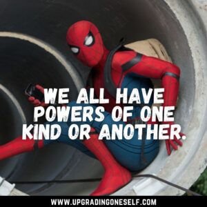 best spiderman quotes	