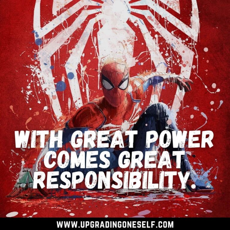 Top 17 Quotes From Spiderman With Power-Backed Motivation