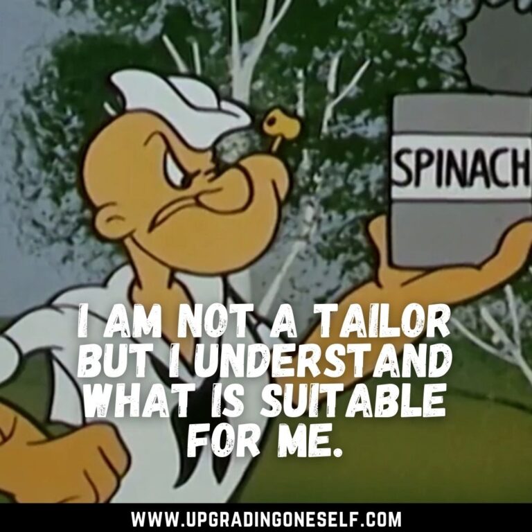 Top 15 Quotes From Popeye The Sailor Man For Motivation