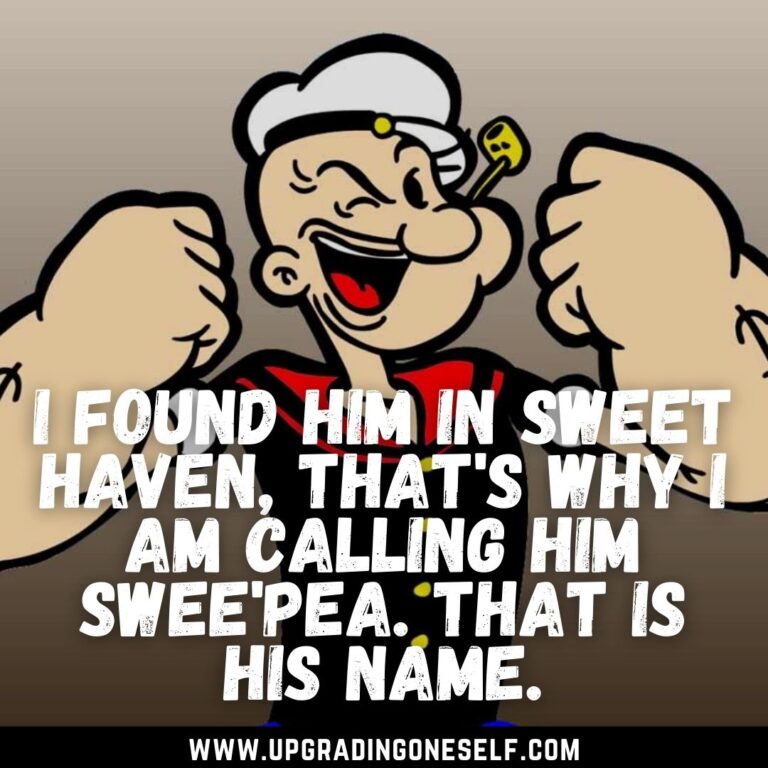 Top 15 Quotes From Popeye The Sailor Man For Motivation