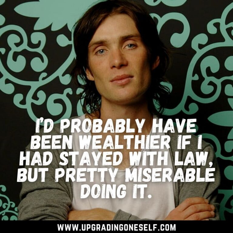 Top 12 Badass Quotes From Cillian Murphy For Inspiration