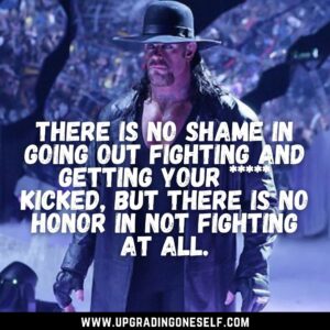 undertaker sayings