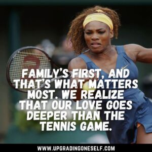 serena williams thoughts