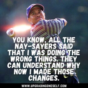tiger woods quotes on success 