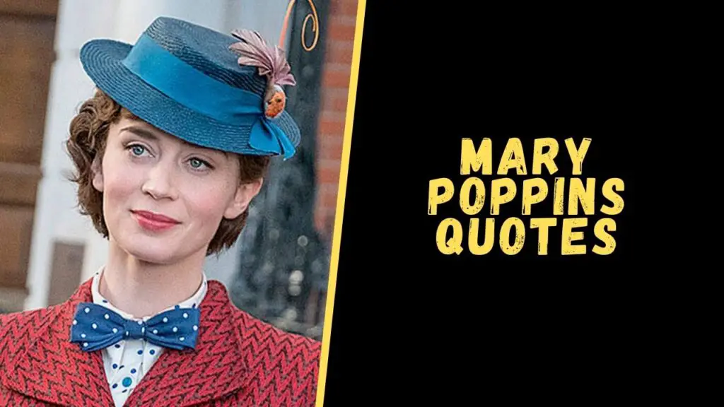 mary poppins quotes