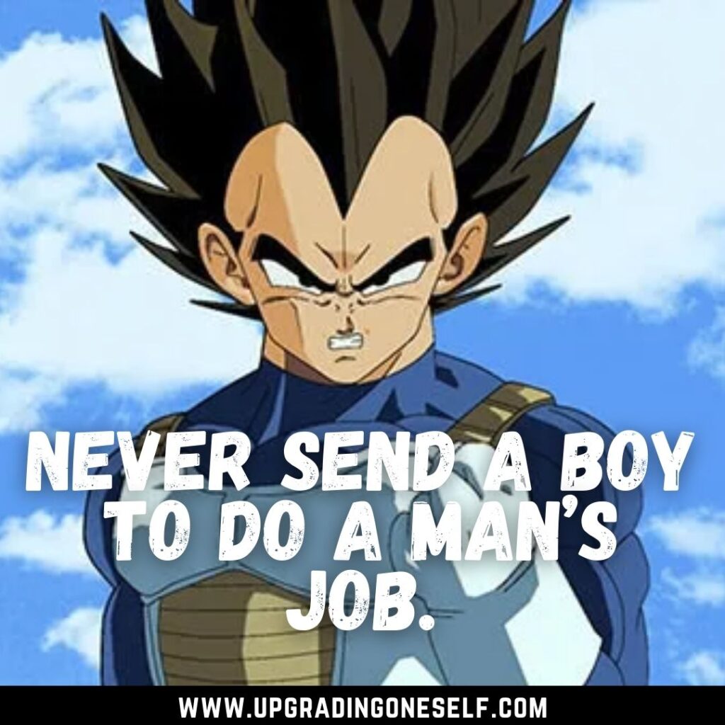 Top 15 Badass Quotes From Vegeta Of Dragan Ball Franchise 9395