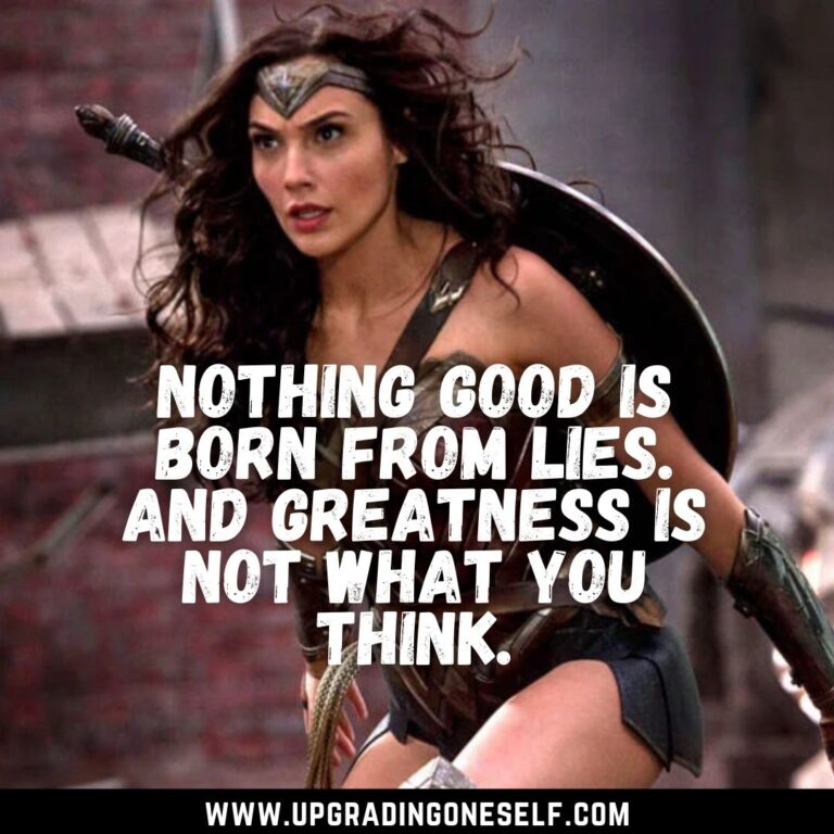 Top 18 Badass Quotes From Wonder Woman Movies For Motivation