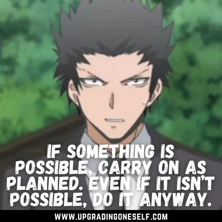 Top 18 Inspirational Quotes From Assassination Classroom Anime