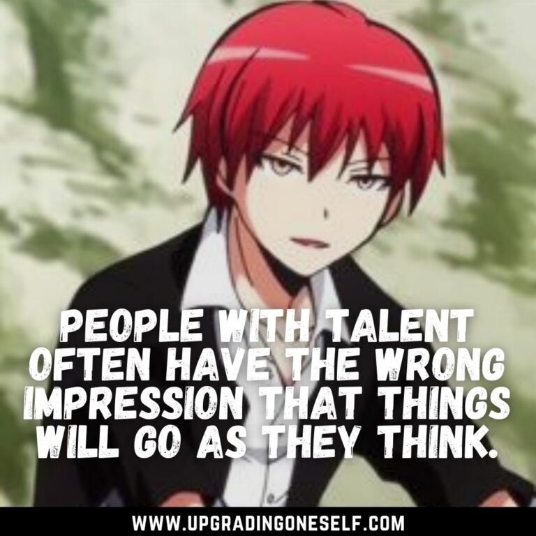 Top 18 Inspirational Quotes From Assassination Classroom Anime