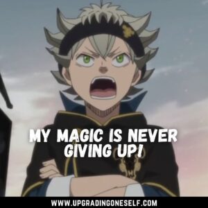 Top 17 Mind-Blowing Quotes From The Black Clover For Motivation