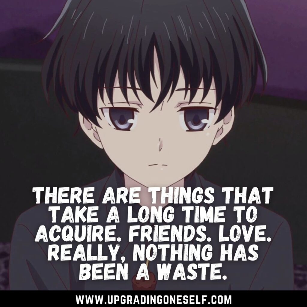 Top 12 Heart-Touching Quotes From The Fruits Basket Series