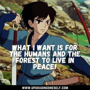 Prince Ashitaka quotes