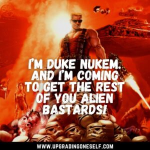 Duke Nukem captions
