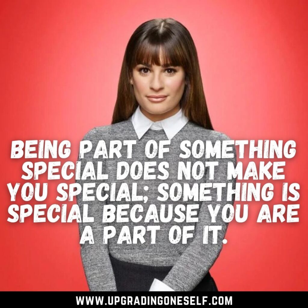 Top 15 Badass Quotes From The Glee Series For Motivation