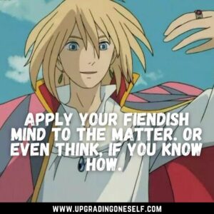 Howls Moving Castle sayings