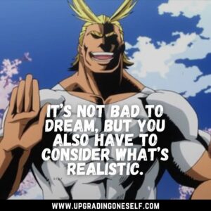 All Might sayings
