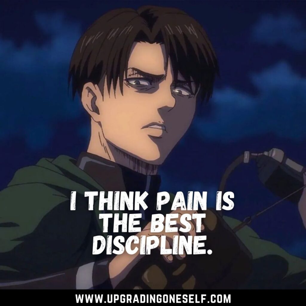 Top 15 Badass Quotes From Levi Ackerman For A Dose Of Motivation