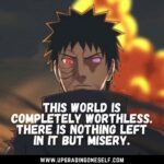 Top 41 Hard-Hitting Obito Uchiha Quotes Of Naruto Series