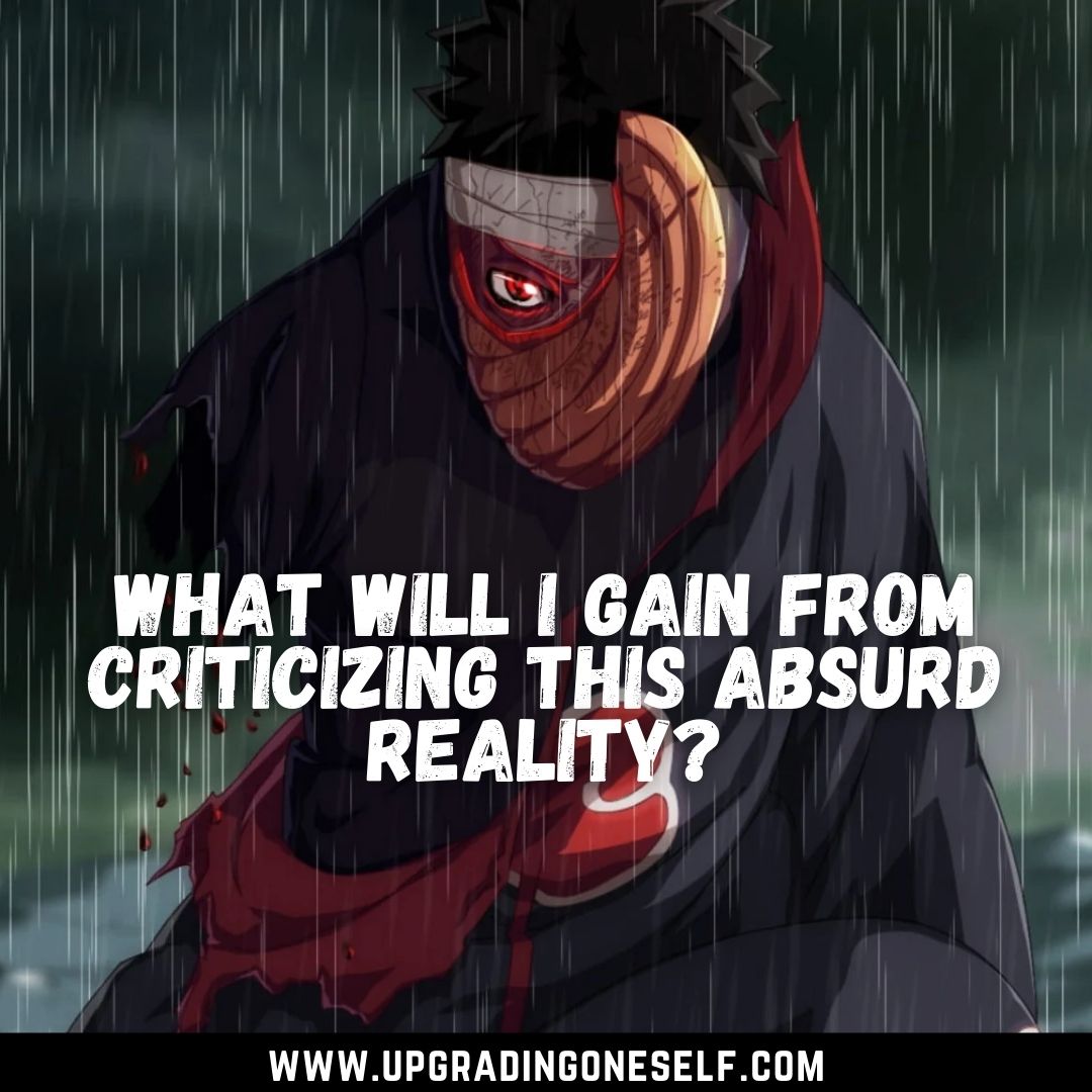 Top Hard Hitting Obito Uchiha Quotes Of Naruto Series