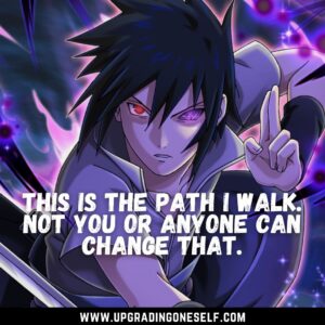 Sasuke sayings