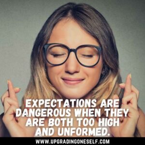 expectation quotes
