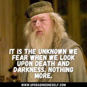 Albus Dumbledore sayings
