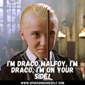 draco malfoy sayings