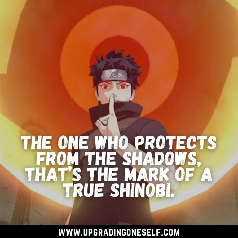 Top 15 Awesome Quotes From Shisui Uchiha Of Naruto Series