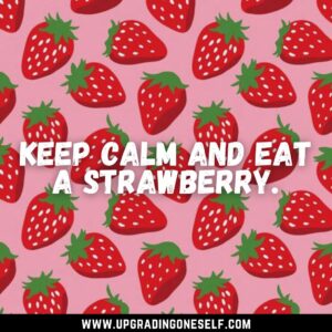 strawberry quote