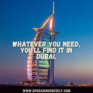 Dubai quote