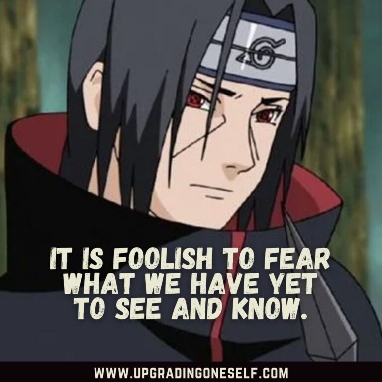 Top 20 Wise Quotes By Itachi Uchiha For A Dose Of Motivation