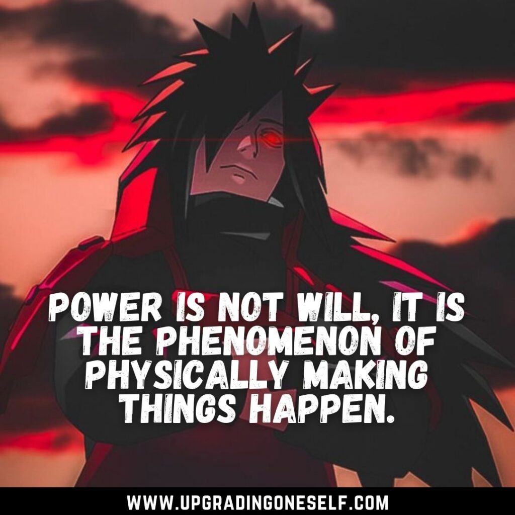 Top 25 Badass Quotes From Madara Uchiha For A Dose Of Motivation